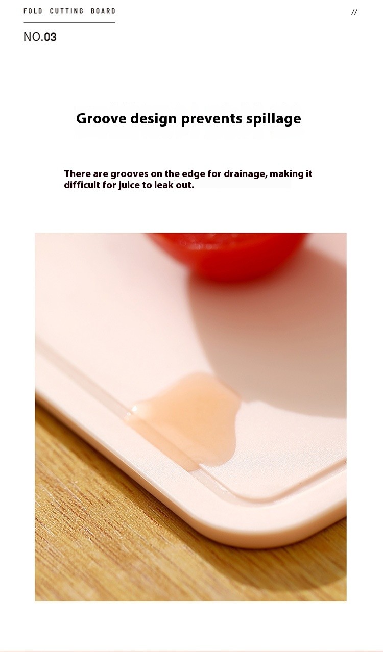 Foldable Travel & Outdoor Camping Cut Fruit Cutting Board