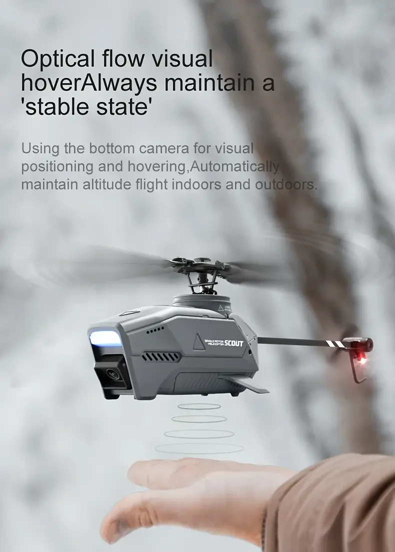 1pc L1 Helicopter Drone with Dual 8K Cameras, 720p Video Resolution, 120 Wide Angle, 30 Adjustable, Easy Remote Control, Wireless App Operation, 12-15 Min Flight Time, 1968.5inch Max Altitude, 5m/s Speed, for Beginners, with Backup Propeller & Storage B