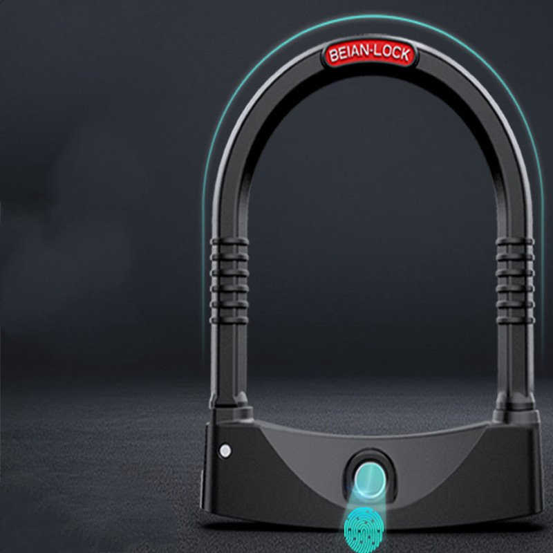 Smart bike fingerprint lock