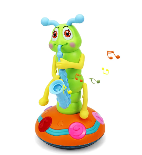 Musical Dancing Saxophone Caterpillar