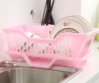 Double Layer Kitchen Dishes & Utensils Drying Organizer Rack