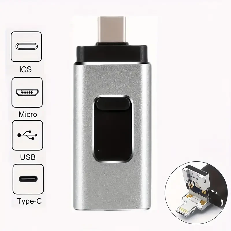 FlexiCharge 4-in-1 Universal USB Stick
