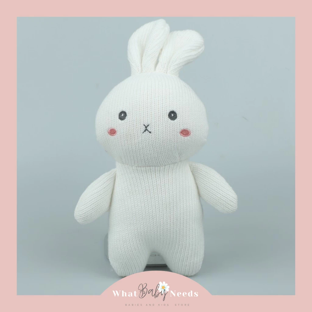 Caitlyn Baby Doll / Animal Knitted Doll / Cute Child Doll / Elephant Deer Rabbit Doll / New Born Bunny Doll