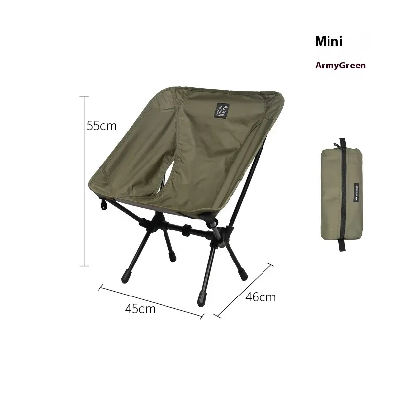 Lightweight Foldable Outdoor Moon Chair