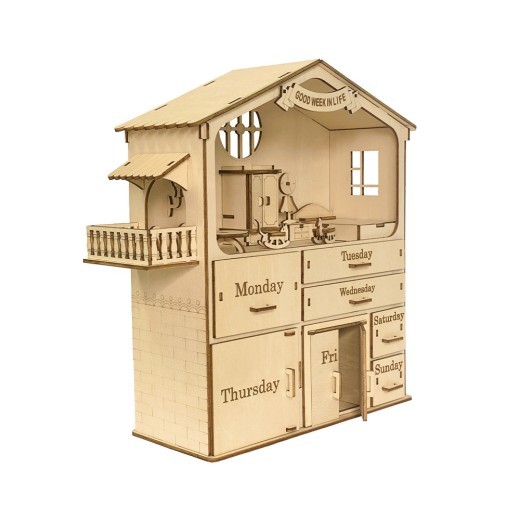 Cabin Creative Doll House Children's Toys Christmas Gifts