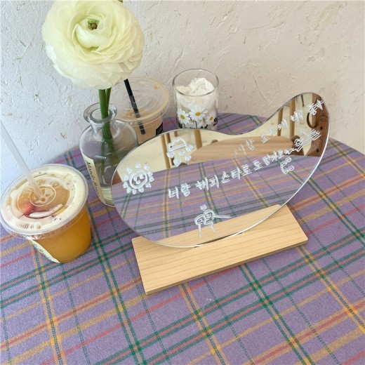 Irregular Mirror Acrylic Single Mirror Home Decoration Photography Props