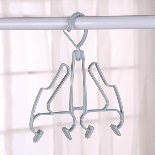Plastic Balcony Multipurpose Shoe Hanging Rack