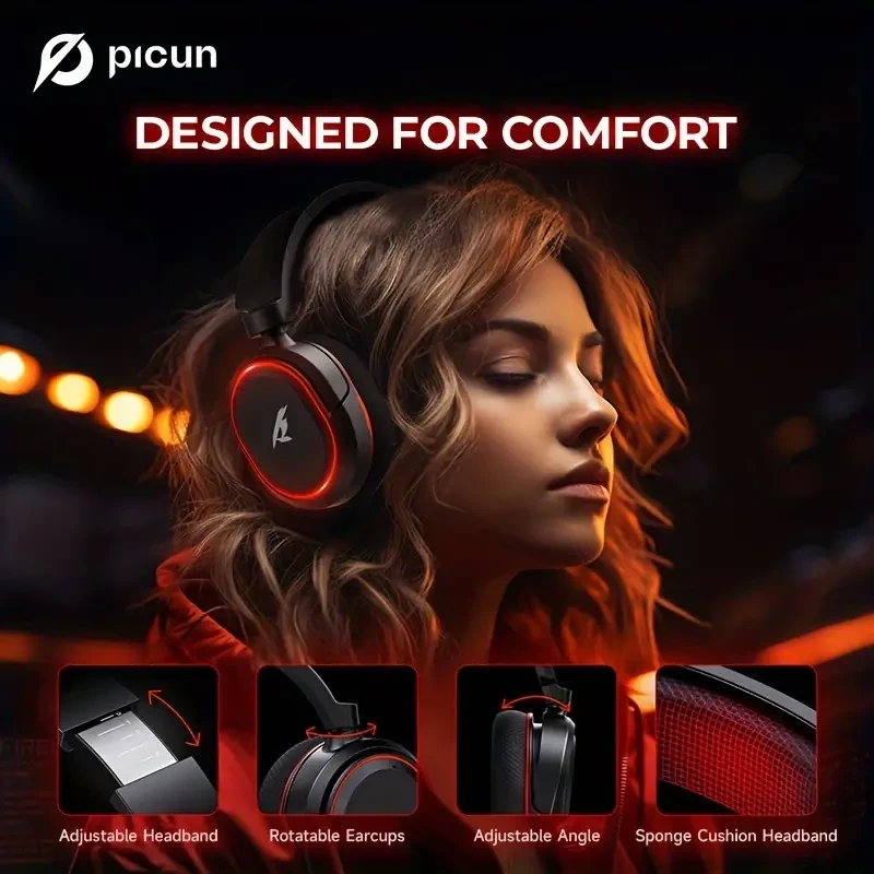 100H Playtime KOFIRE UG-08 Wireless Gaming Headset