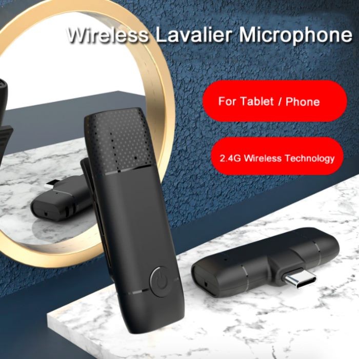Wireless Lavalier Microphone, Lightning interface.