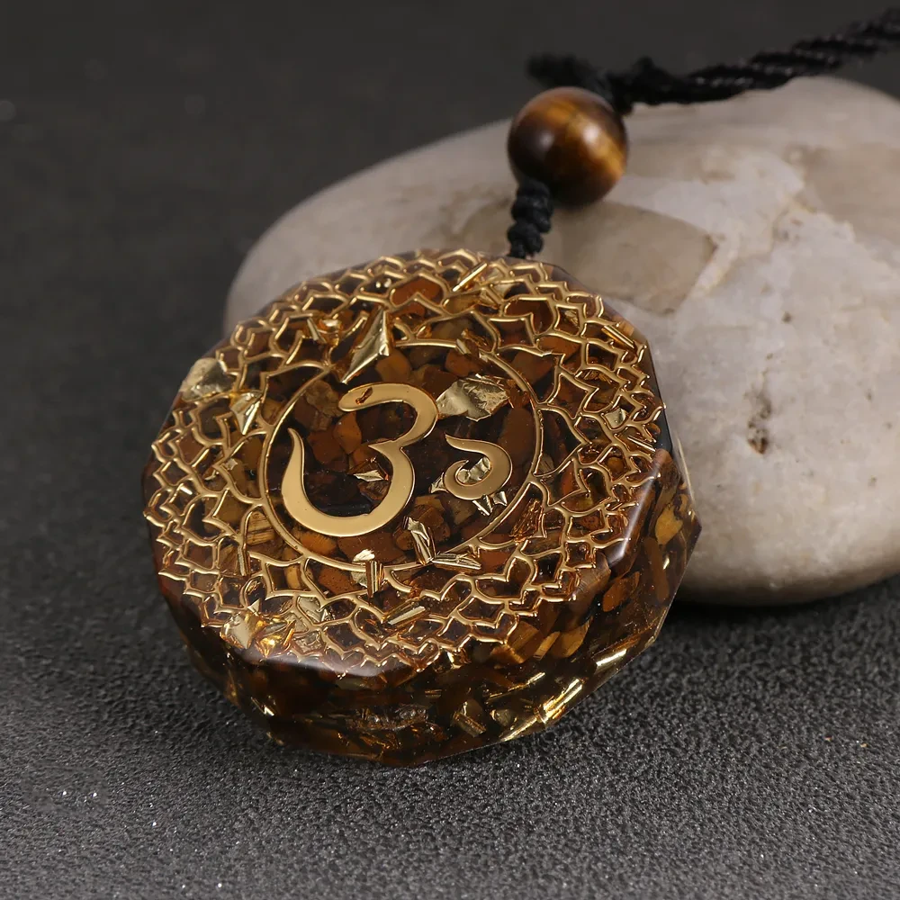 Ogan Chakra Pendant Natural Crystal Tree Of Life Pendant