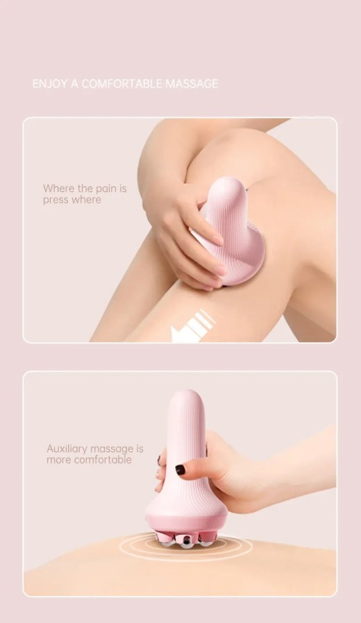 Hand-held 5-ball Inner Leg Shaping Meridian Massager