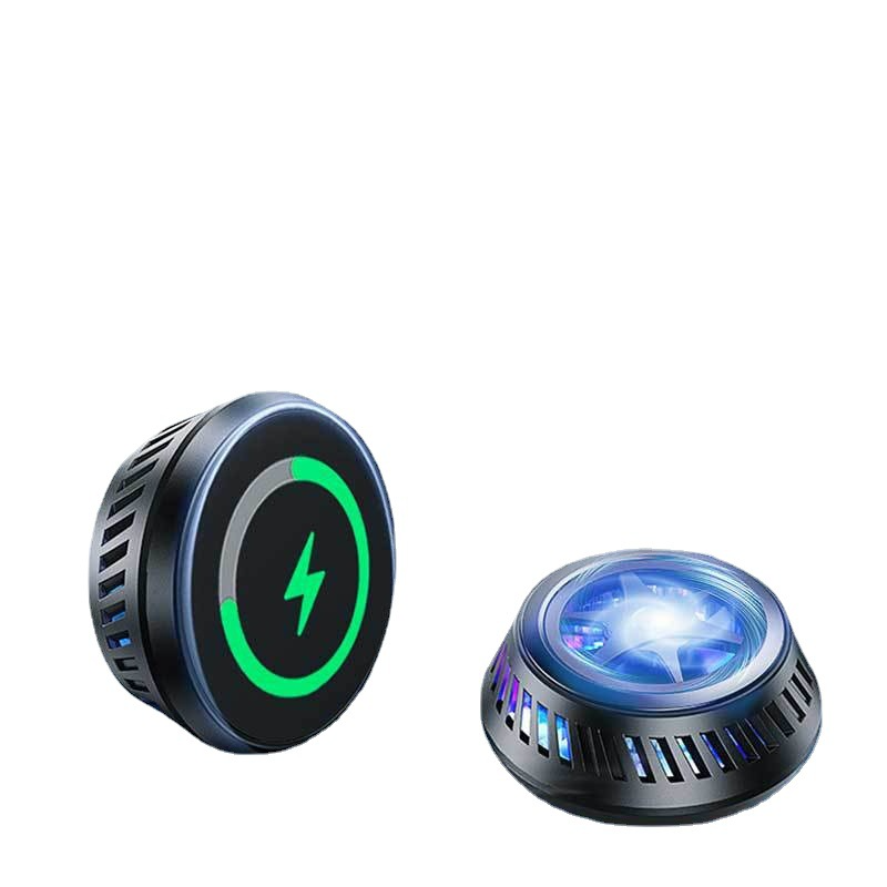 Compatible with Apple , Hot Mobile Phone Radiator Cooler Is Suitable For Apple 12 Refrigeration Small Fan Liquid Cooling