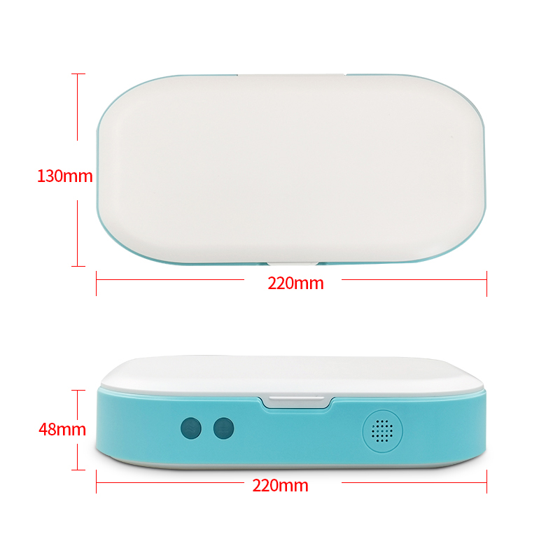 Mobile phone sterilizer mask