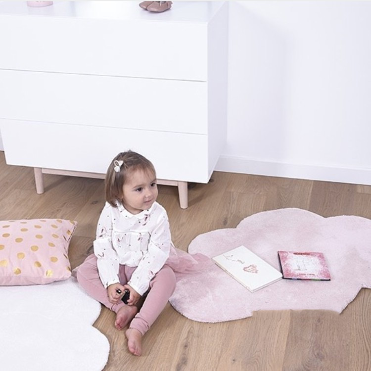 Ins Nordic Cute Cloud Carpet Floor Mat Baby Game Crawling Mat Anti-Fall Mat Home Soft Carpet Floor Mat