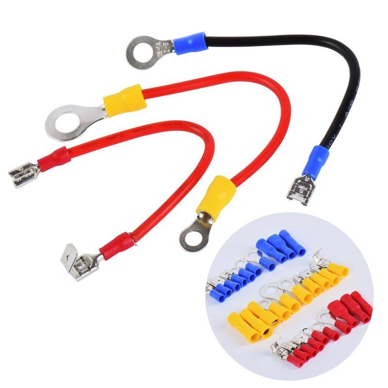 480pcs Electrical Wire Terminal Crimp Connectors