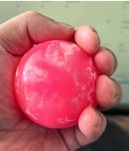 1PCS Large Bouncy Rubber Ball 55MM Basketball Glitter Marbleized Balle Rebondissante Kids Party Goodie Gift Bag Stuffer Fillers