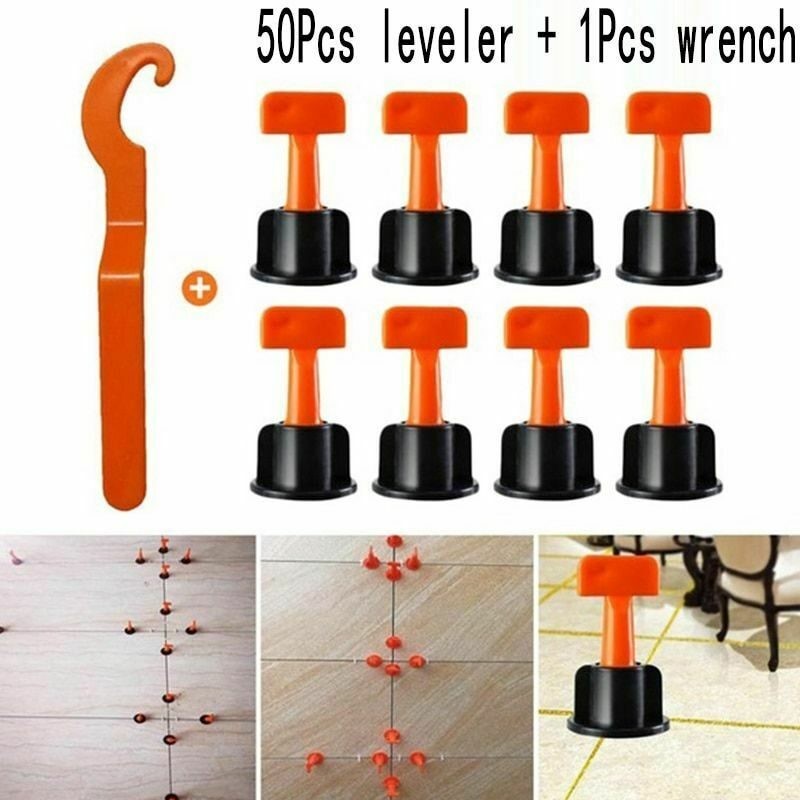 50pcs Reusable Tiles Leveler Spacers