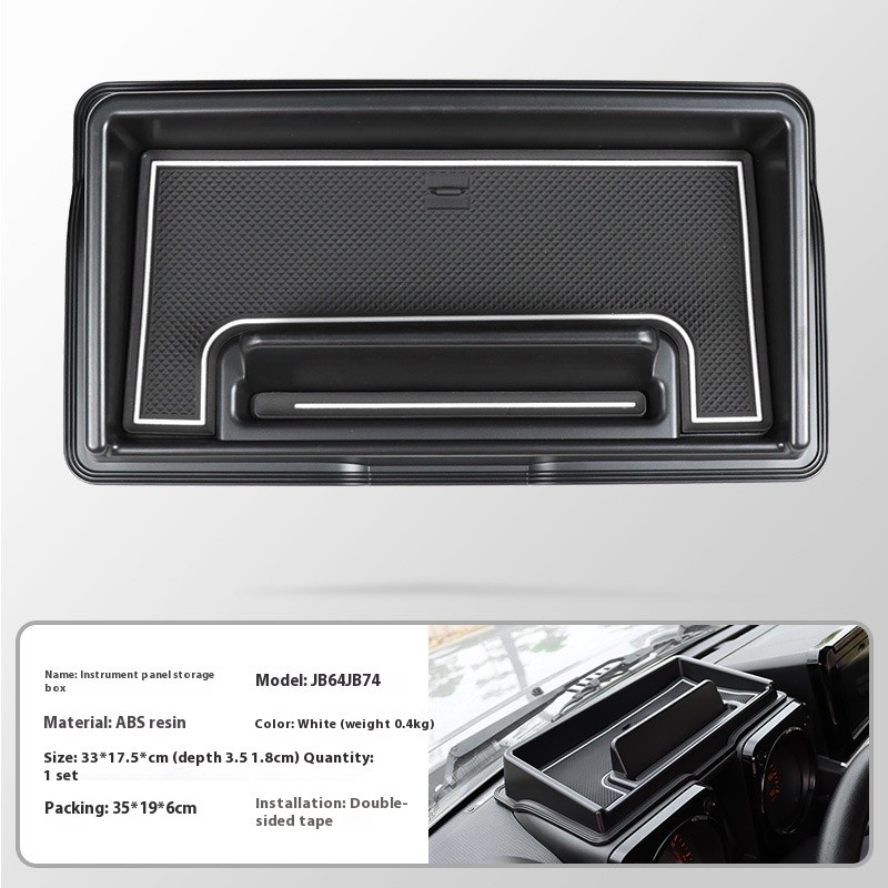 Modification Console Dashboard Tray Mobile Phone Bracket Storage Box