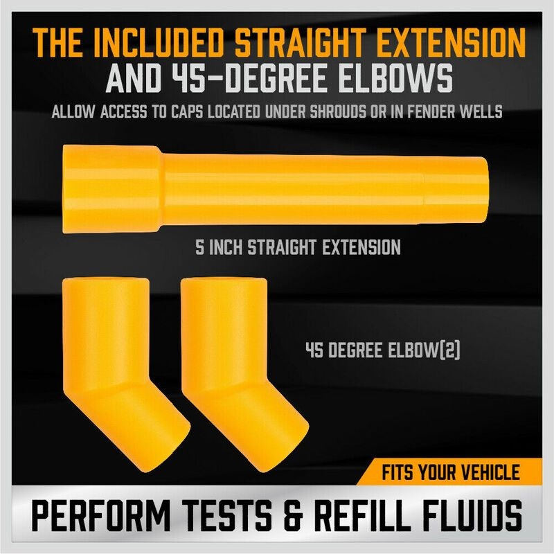 Car Radiator Coolant Refill Funnel Kit