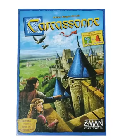 Carcassonne Winter Edition Board Game 2-5 Players For Family/Party/Gift Best Gift Funny Tile-placement Game Board game