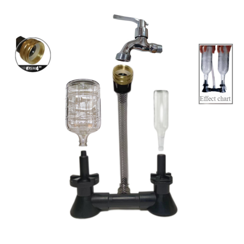 Bottle Washing Device Bottle Cleaning Machine A Narrow Mouthed Bottle Cleaning Device