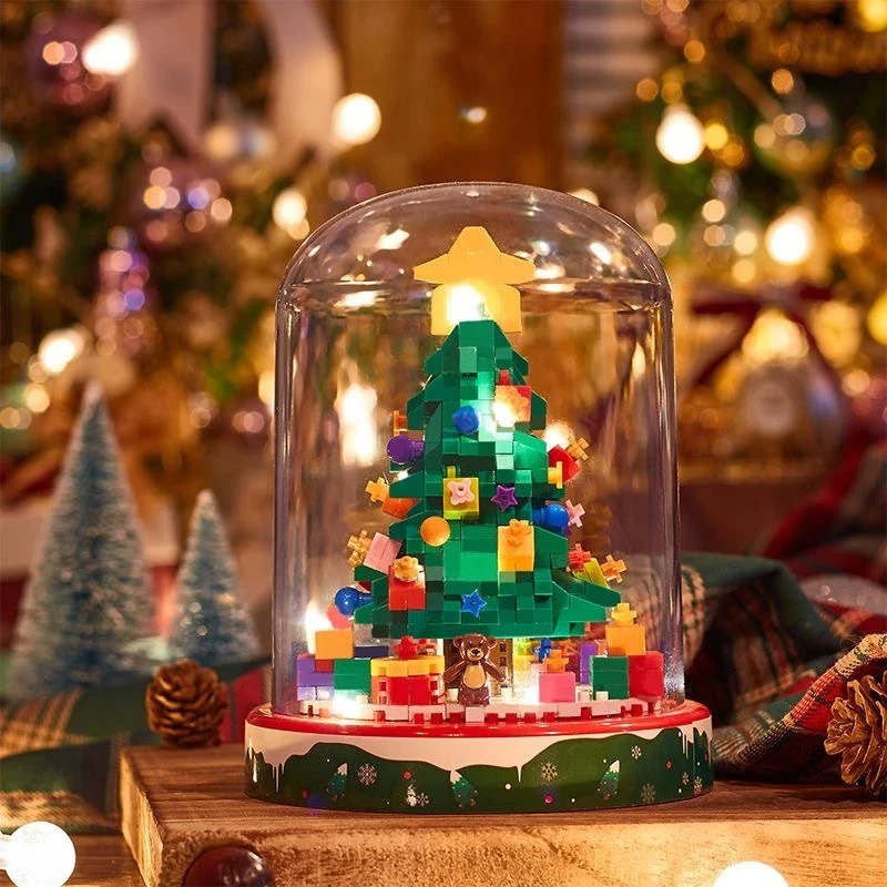 Christmas Day Bricks Christmas Gifts Nano Block Christmas Gift Christmas Tree Christmas Toys Boys Girl Christmas Gifts