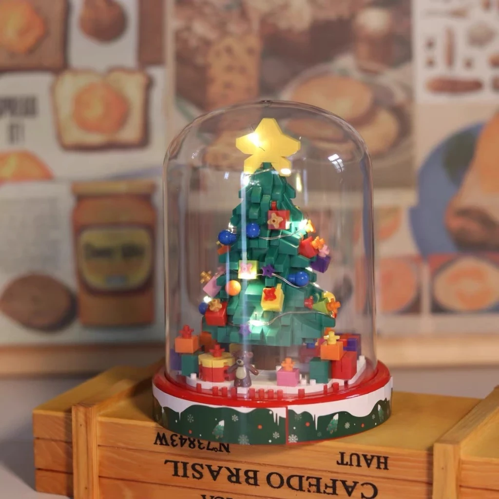 Christmas Day Bricks Christmas Gifts Nano Block Christmas Gift Christmas Tree Christmas Toys Boys Girl Christmas Gifts