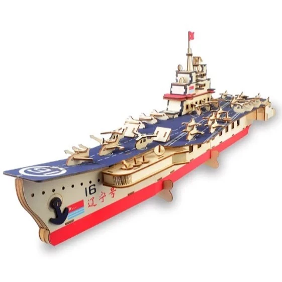 3D Puzzle Miniature Large Ship Liaoning Aircraft XA-G035H