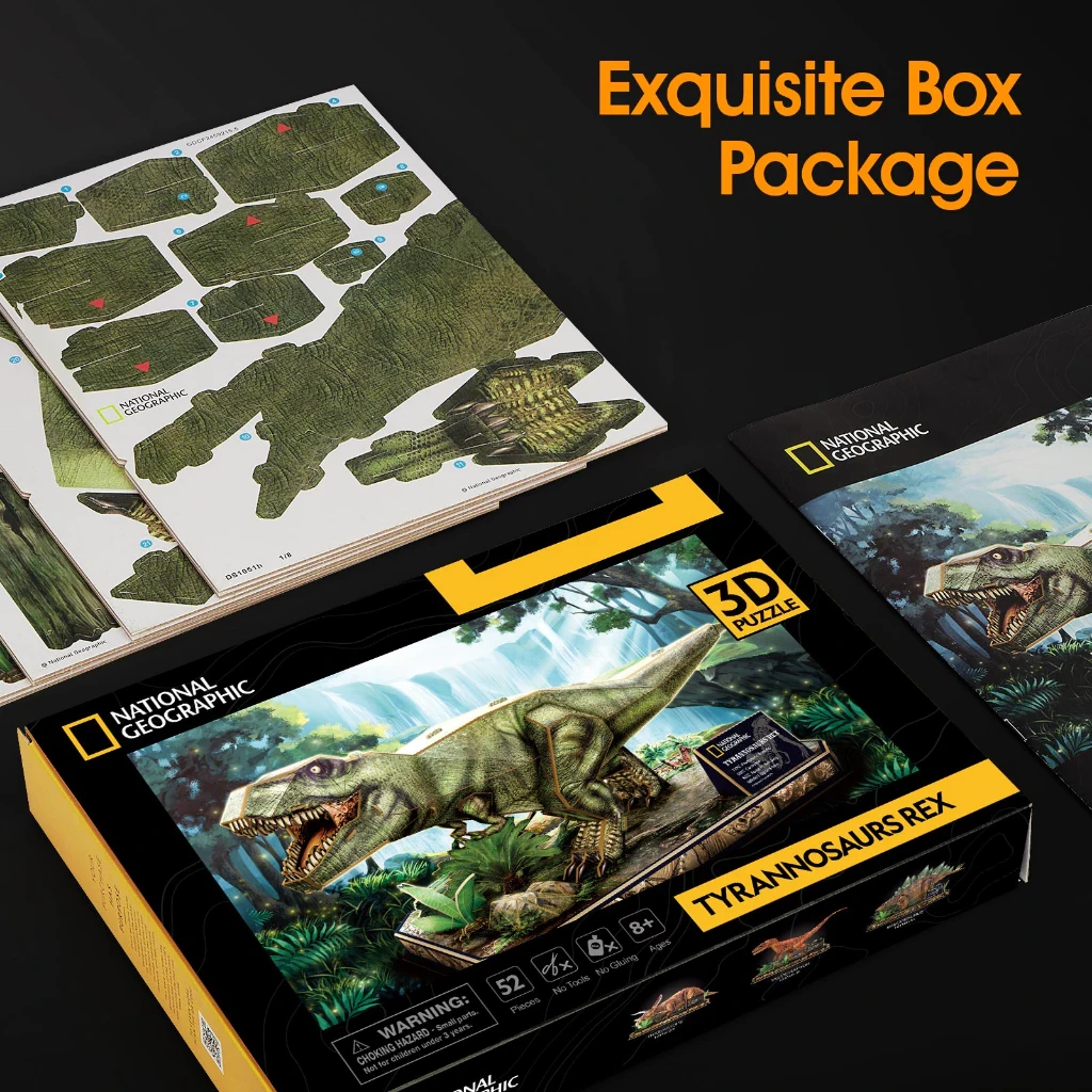 National Geographic Tyrannosaurus Rex (T-Rex) - 3D