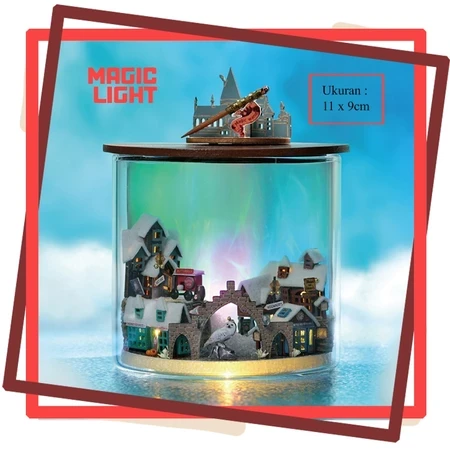 Cuter Room Magic light DIY Puzzle 3D Handicraft Unique children's Toy Gift