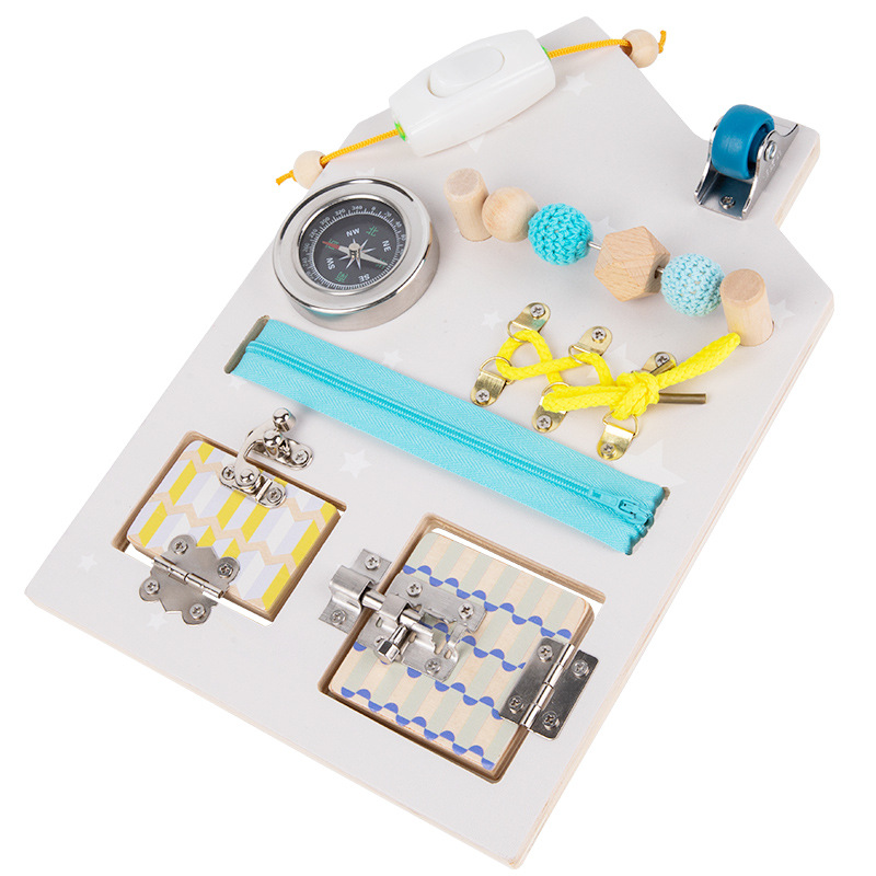 Wooden Unlocking Board Infant And Children's Educational Toys