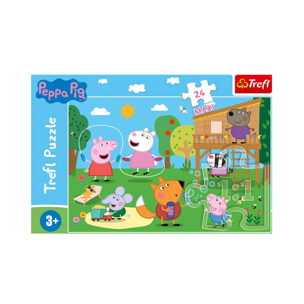 Trefl Puzzle Peppa Pig Fun In The Grass Toys Kids Toy Children's Crafts Puzzles Educational Toys Arranging Pictures