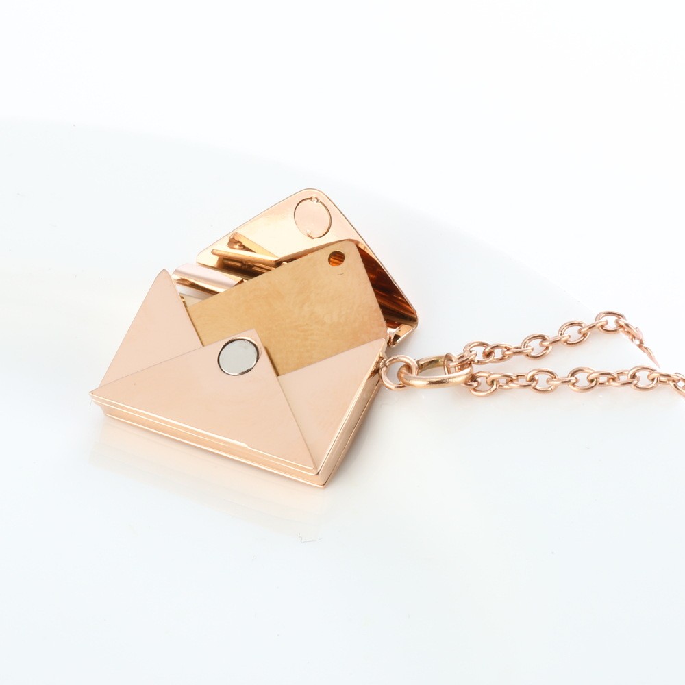 Love Letter Envelope Pendant Necklace
