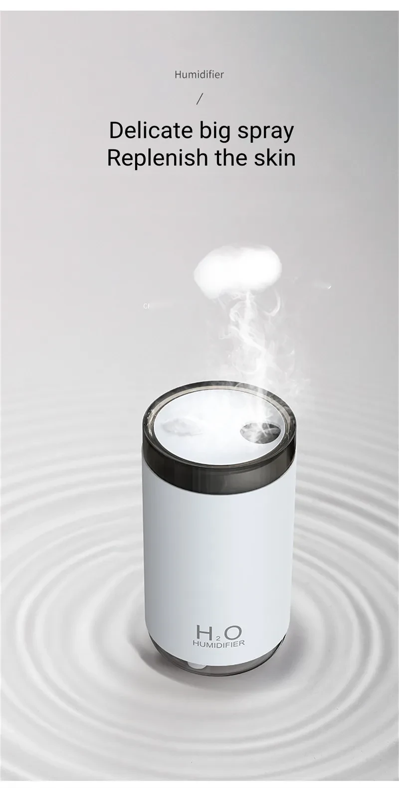 Creative Smoke Ring Jellyfish Humidifier