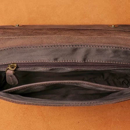 Genuine Leather Men's Shoulder Bag