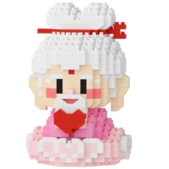 Nano Block Dewa Rezeki Guanyin Budha Smile God Satra Dewa Jodoh Set Gifts and Displays