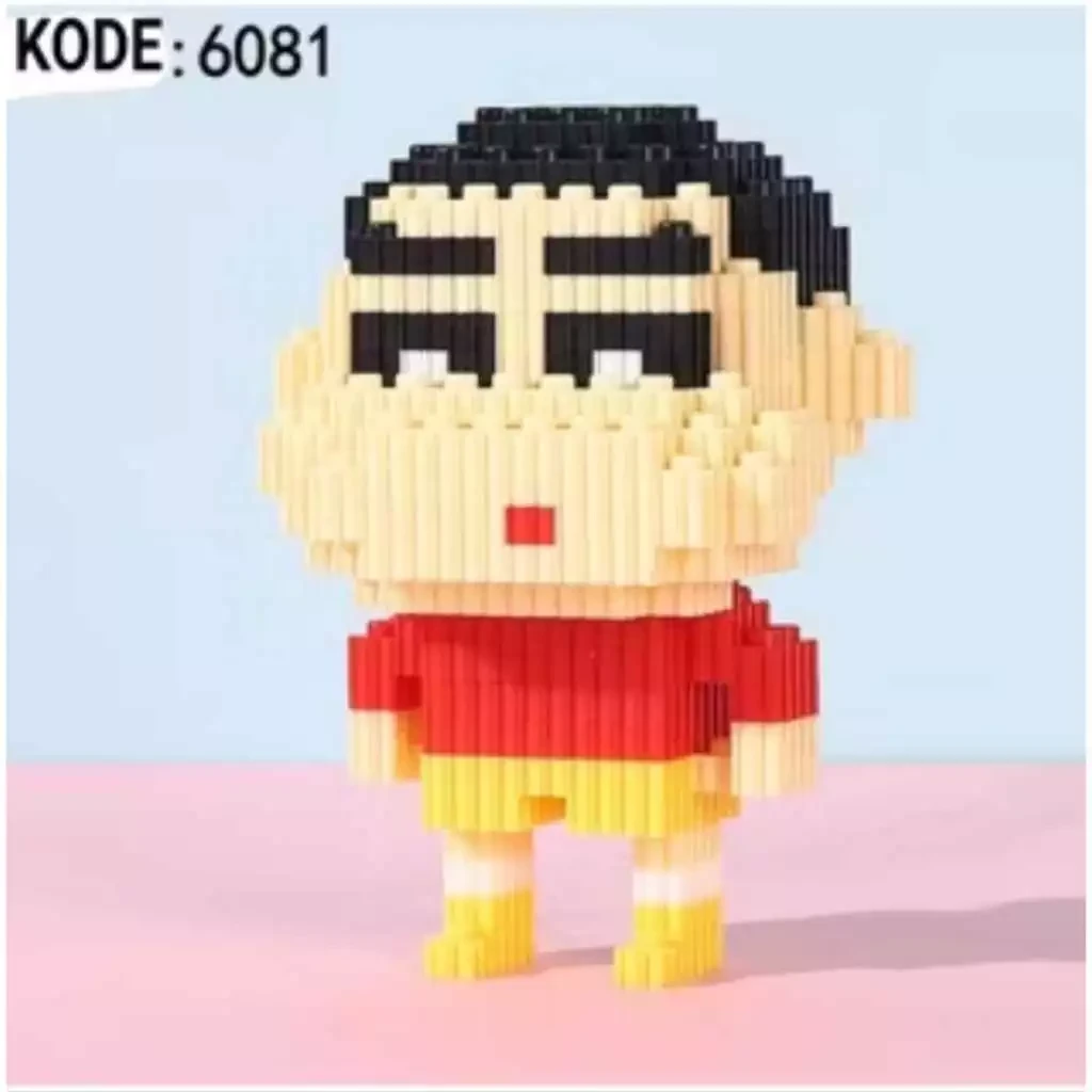 Nano Block Shinchan Toy Building Block Blocks Bricks Educational Toys Set Grish