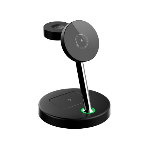 New Three-in-one Magnetic Wireless Charger For Mobile Phone Charging