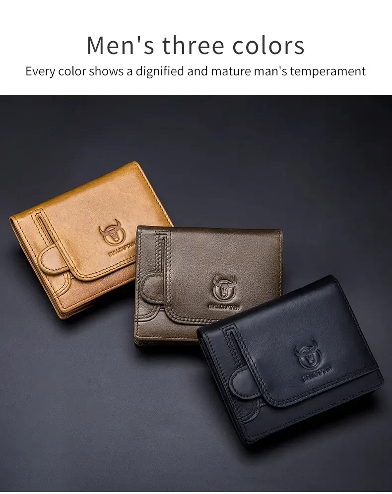 Luxury Large-Capacity Retro Leather Men's Wallet - Holds Driver's License, Multiple Credit Cards, and Cash - Ideal Gift for Him, Fashionable and Durable