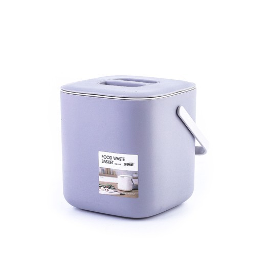 Portable Garbage Storage Bin With Lid