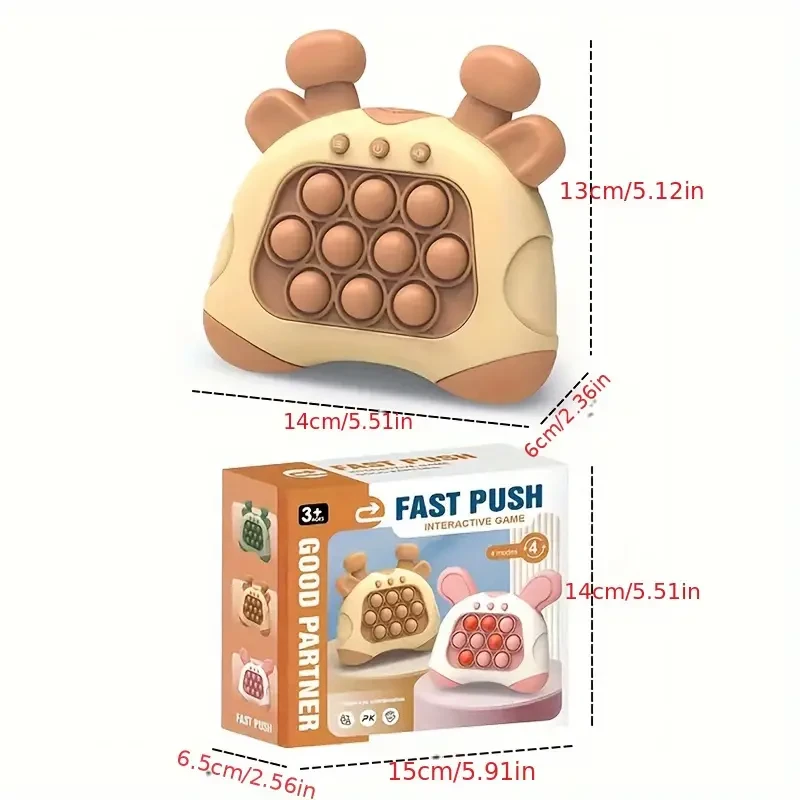 Novel Stress-Relief Toy for Adults and Children - Enhances Reaction and Memory Skills, Parent-Child Interactive Game