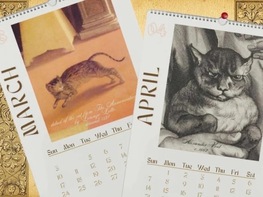 2024 Calendar Interesting Animal Home Wall Calendar