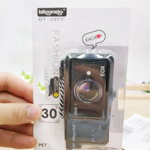 Correction Tape Student Office Stationery Creative Fun Funny Camera Correction Tape Correction Tape Correction Tape Cartoon Cute