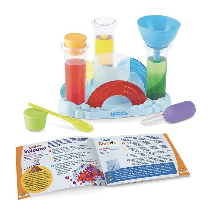 Learning Resources Rainbow Reactions Preschool Science Lab