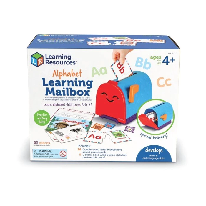 Learning Resources Alphabet Learning Mailbox