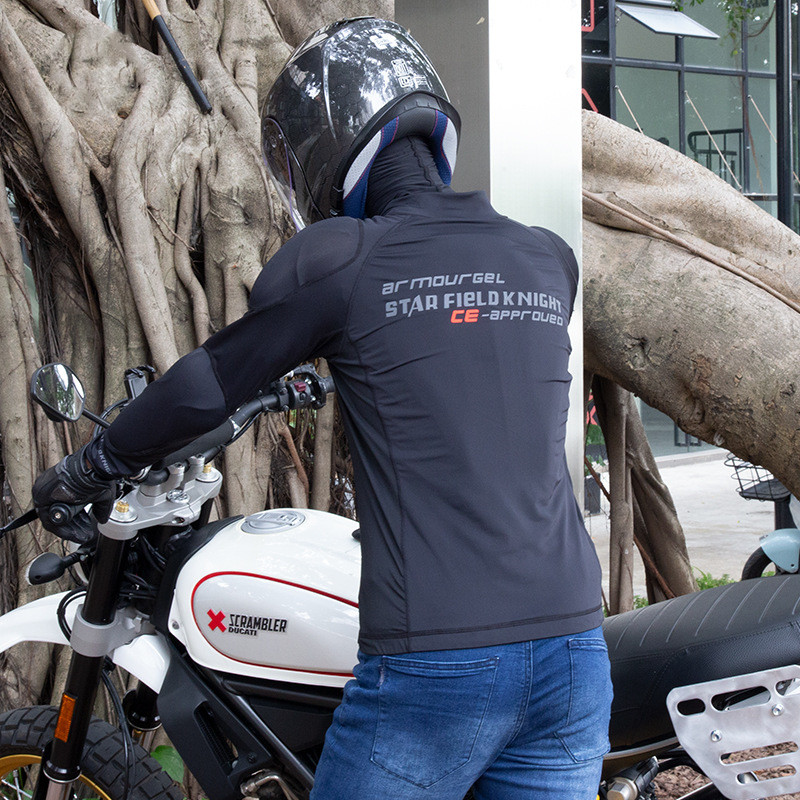 Star Knight Motorcycle Riding Suit Men's Racing Anti-fall Protective Gear Reflective And Sweat