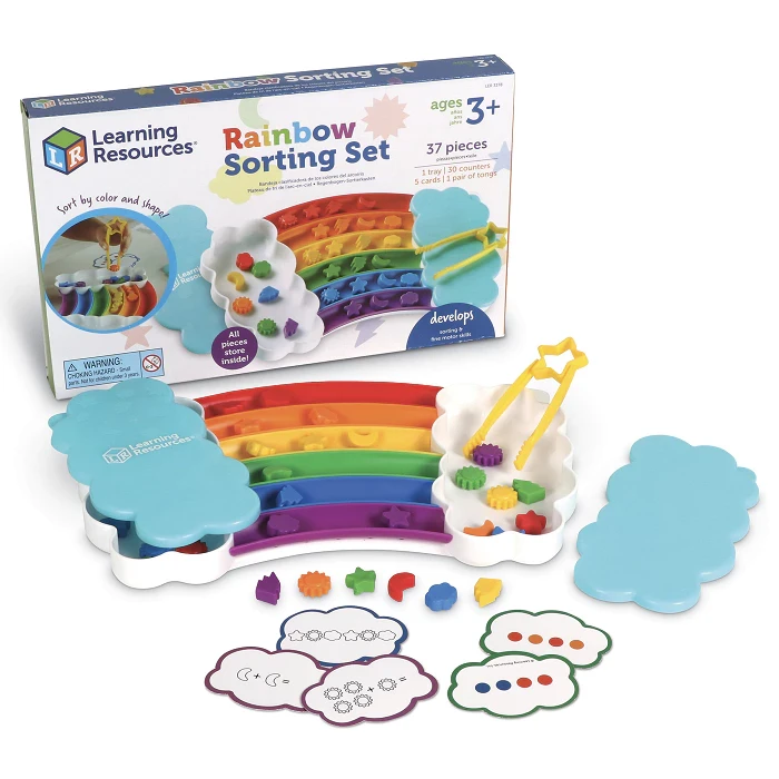 Rainbow Sorting Activity Set