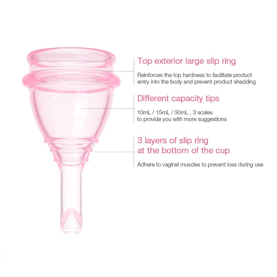 Rubber Products Silicone Menstrual Cup