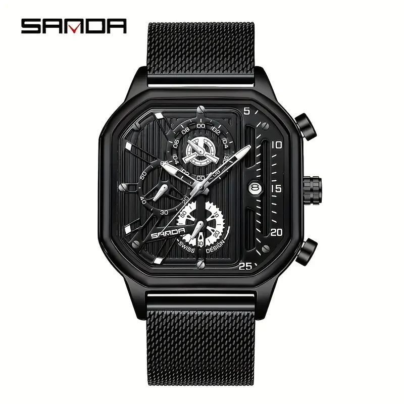 SANDA Men'S Fashion Sports Watch