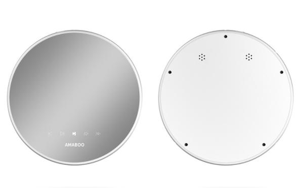 Wholesale 7 Inch Round Magic Mirror Makeup Mirror Digital Photo Frame Digital Photo Frame